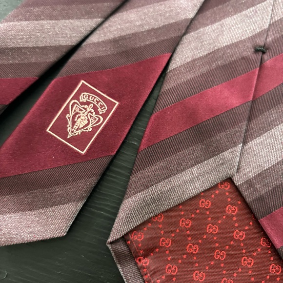 NWT GUCCI Men’s Silk Tie - Picture 6 of 9